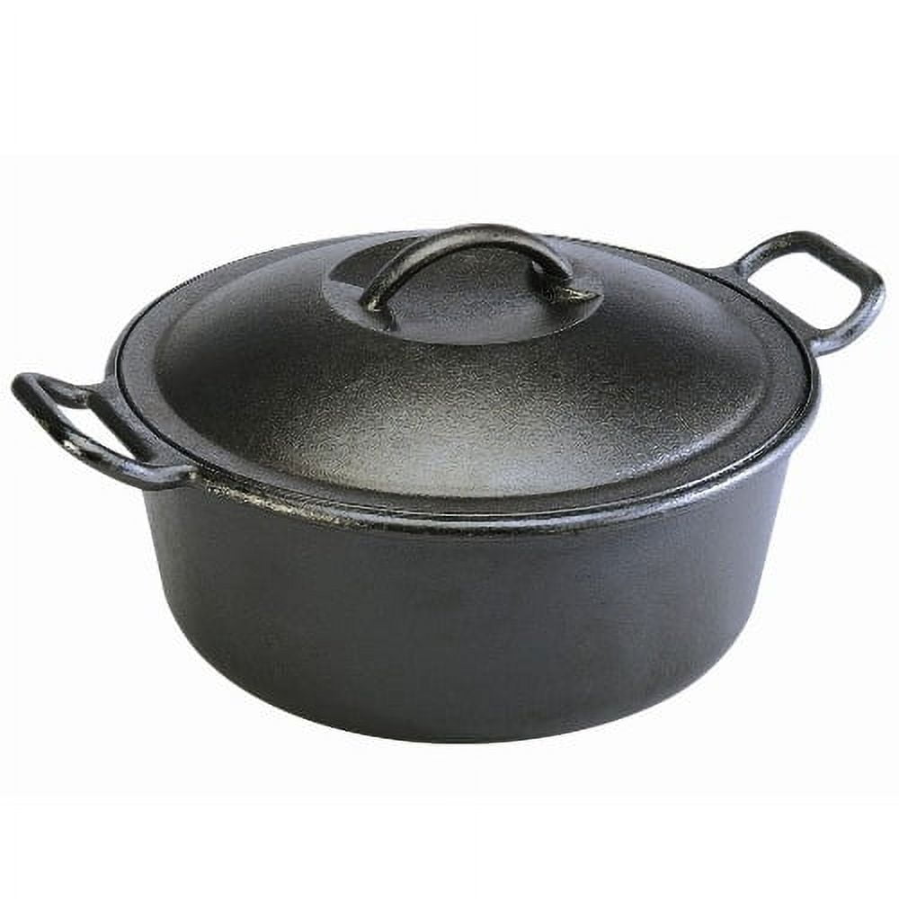 Lodge 7 Quart Cast Iron Dutch Oven with Bail Handle – Texas Star Grill Shop