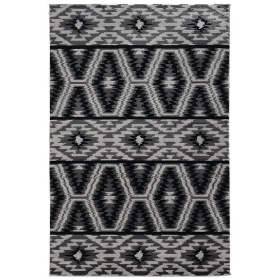 Lodge Alder Grey Rug, Multiple Sizes