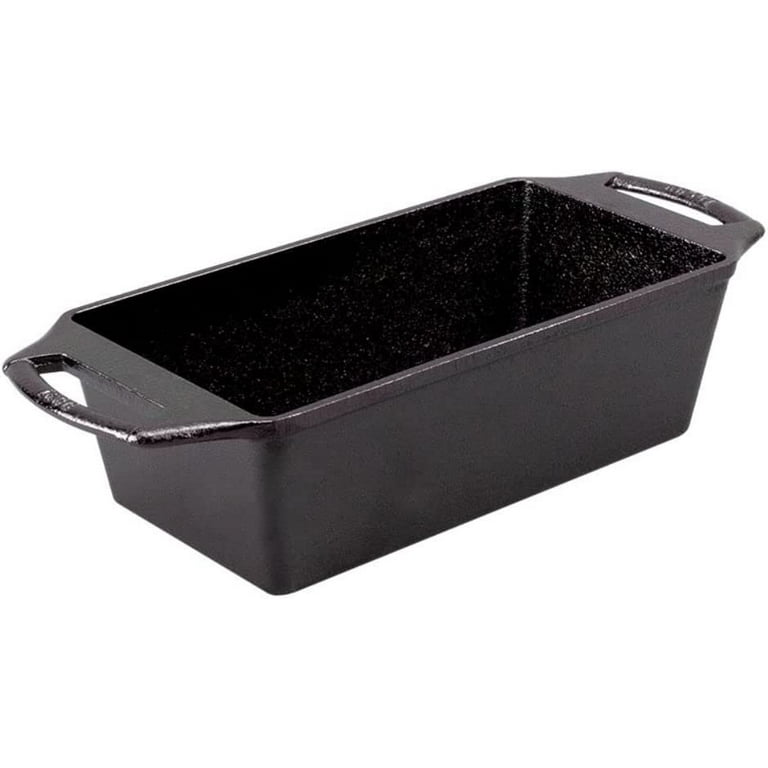 Lodge 8.5 x 4.5 Inch Seasoned Cast Iron Loaf Pan - The BBQ Store 🇵🇷