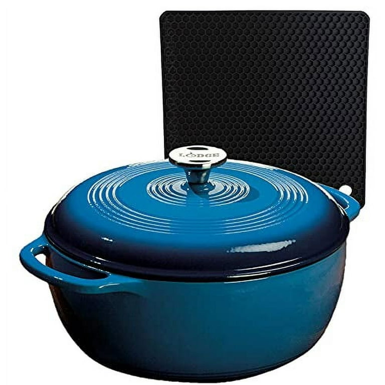 https://i5.walmartimages.com/seo/Lodge-Blue-Enameled-Dual-Handles-Cast-Iron-6qt-Dutch-Oven-with-Lid-and-Signature-Series-Heat-Resistant-Silicon-Pot-Holder-Trivet-Mat_f83ad04a-66be-4fe4-8198-928505f9cadc.40345b8dd362c70a23839fa00ecd33de.jpeg?odnHeight=768&odnWidth=768&odnBg=FFFFFF