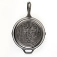 thumbnail image 1 of Lodge Cast Iron 10.25" Seasoned Deer Skillet, Wildlife Series, 1 of 4