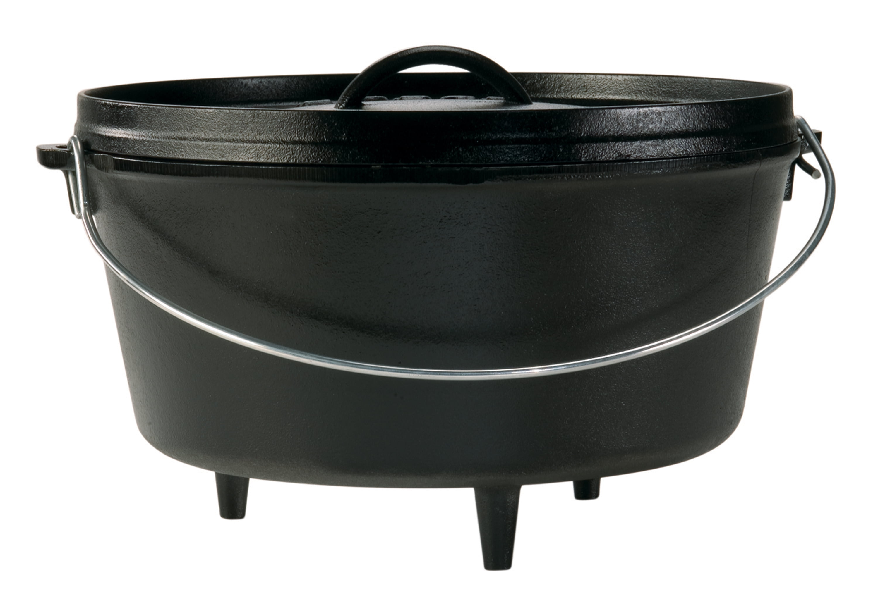 Old Mountain Pre Seasoned 10112 8 Quart Dutch Oven with Dome Lid and Spiral  Bail Handle