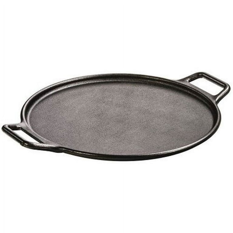 Cast Iron Pizza Pan With Removable Handle, Double-sided Barbecue Frying  Pan, Rectangular Outdoor Baking Pan, Baking Pan