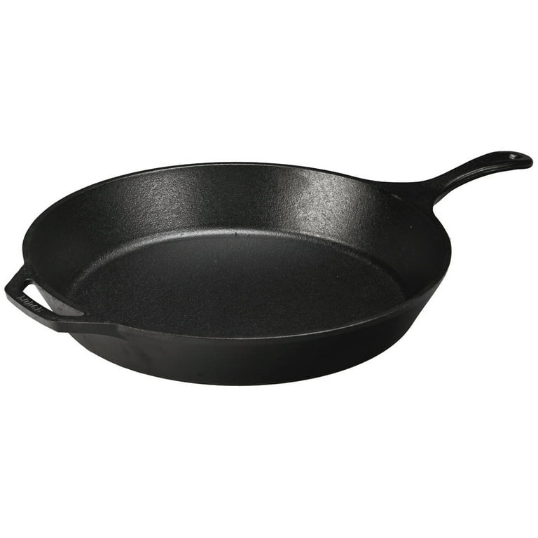 Lodge L14SK3 Pre-Seasoned Skillet, Black, 15-1/4