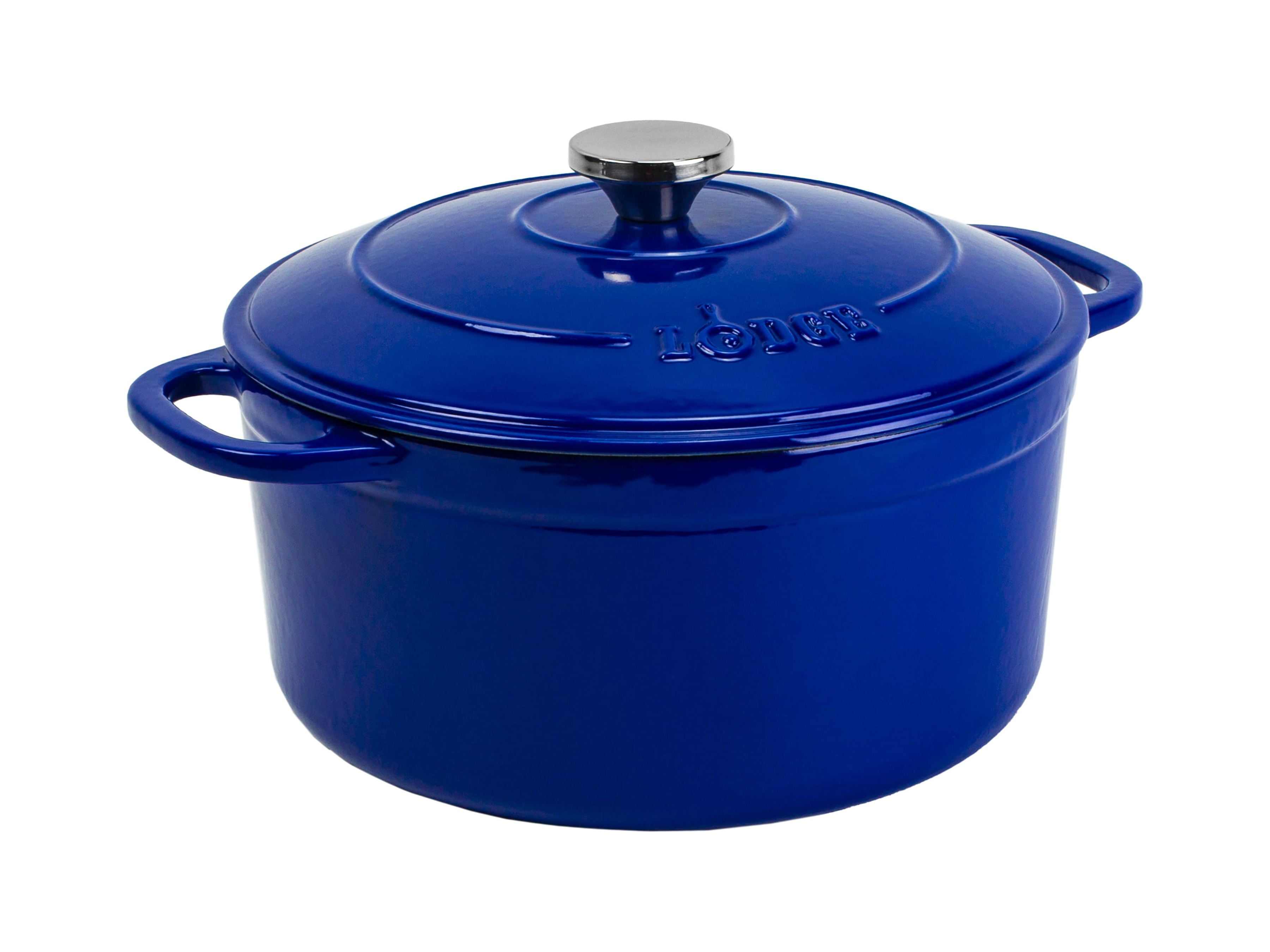 Lodge Cast Iron 4qt Indigo Enameled Dutch Oven