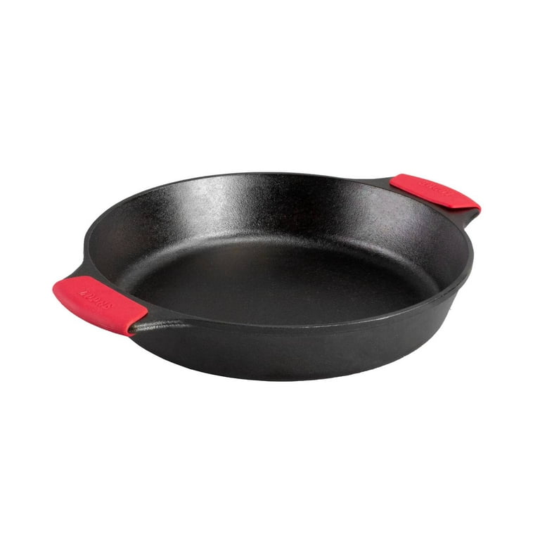 Lodge 10.25 Inch and 12 Inch Cast Iron Skillet Set