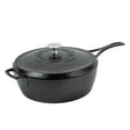 thumbnail image 1 of Lodge Blacklock 4 Quart Deep Skillet with Lid - Durable & Lightweight Cast Iron Cookware - Nonstick & Cast Iron Skillet, 1 of 7