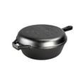 thumbnail image 1 of Lodge Cast Iron Cabin Combo Cooker Skillet Dutch Oven 3.2 Quart, 1 of 4