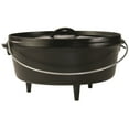 thumbnail image 1 of Lodge Cast Iron Camp Dutch Oven, 6-Quart, 1 of 7
