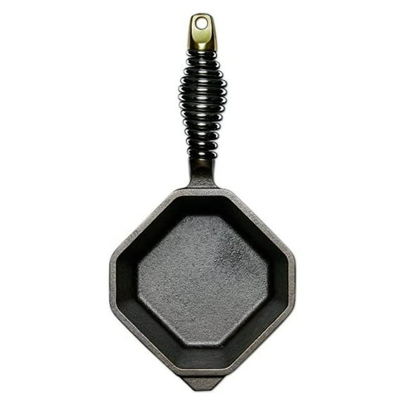 FINEX 1 Qt Sauce Pot Without Lid - Cast Iron Cooking Pot - Even Heat Distribution - Non Stick Pot - Easy To Clean - Versatile Cooking Tool - Pre-Seasoned Kitchen Accessories - Kitchen Essentials