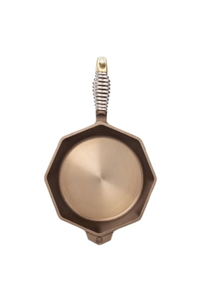 10" Cast Iron Skillet Without Lid - Versatile Cast Iron Pan - Cooking Pan Enhances Food Taste - Nonstick Skillet - Heirloom Kitchen Essentials - Pre-Seasoned with Flaxseed Oil
