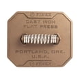 thumbnail image 1 of FINEX 8" Flat Press - Cast Iron Flat Press - For Bacon, Veggies, Sausages & More - Stronger Searing - Pre-Seasoned Cast Iron - Compatible with FINEX Skillets, Grill Pans & Griddle, 1 of 7
