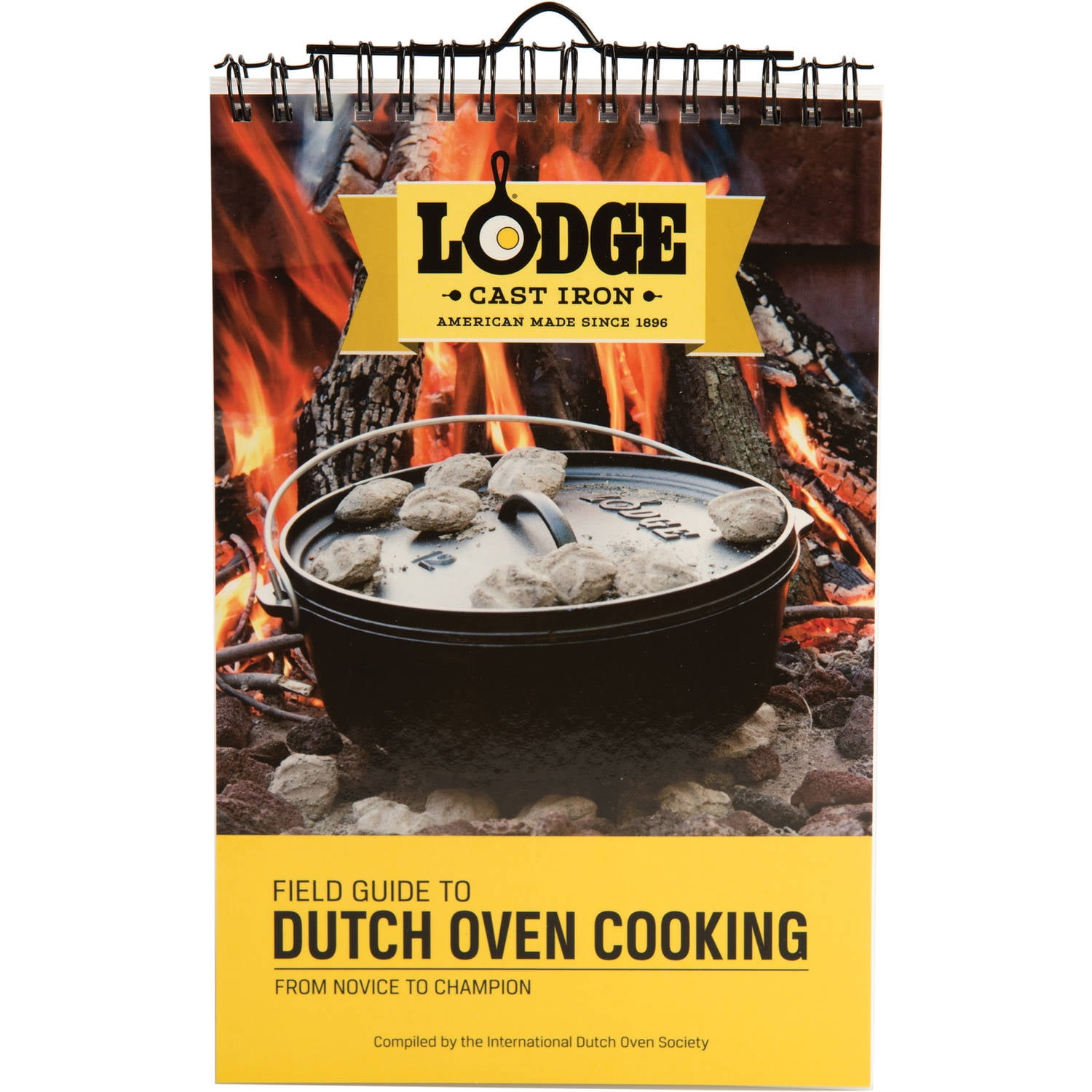 Lodge Cast Iron Field Guide to Dutch Oven Cooking Cookbook, CBIDOS 