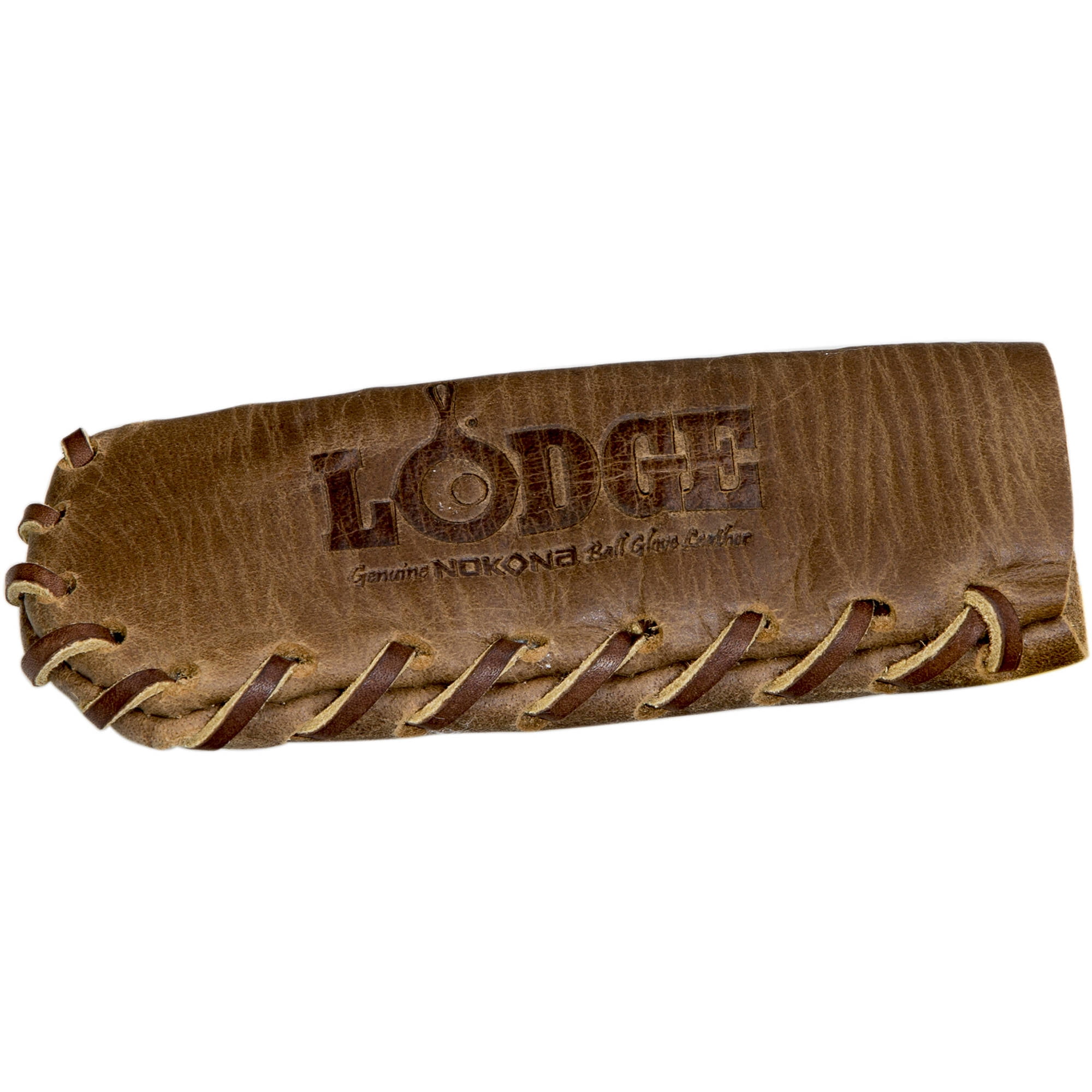Lodge Cast Iron Nokona Leather Handle Mitt, Sprial Stitched, ALHHSS85,  coffee color