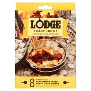 Lodge Cast Iron Parchment Paper Dutch Oven Liners, 8 Count, A5DOL