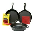 thumbnail image 1 of Lodge Cast Iron Pre-Seasoned Cast Iron 6 Piece Cookware Set, L6SPA41, 1 of 2