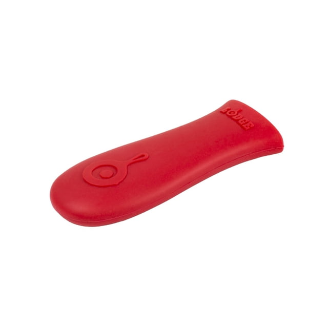 Lodge Cast Iron Red Silicone Hot Handle Holder for Skillets, ASHH41, includes One Red Handle