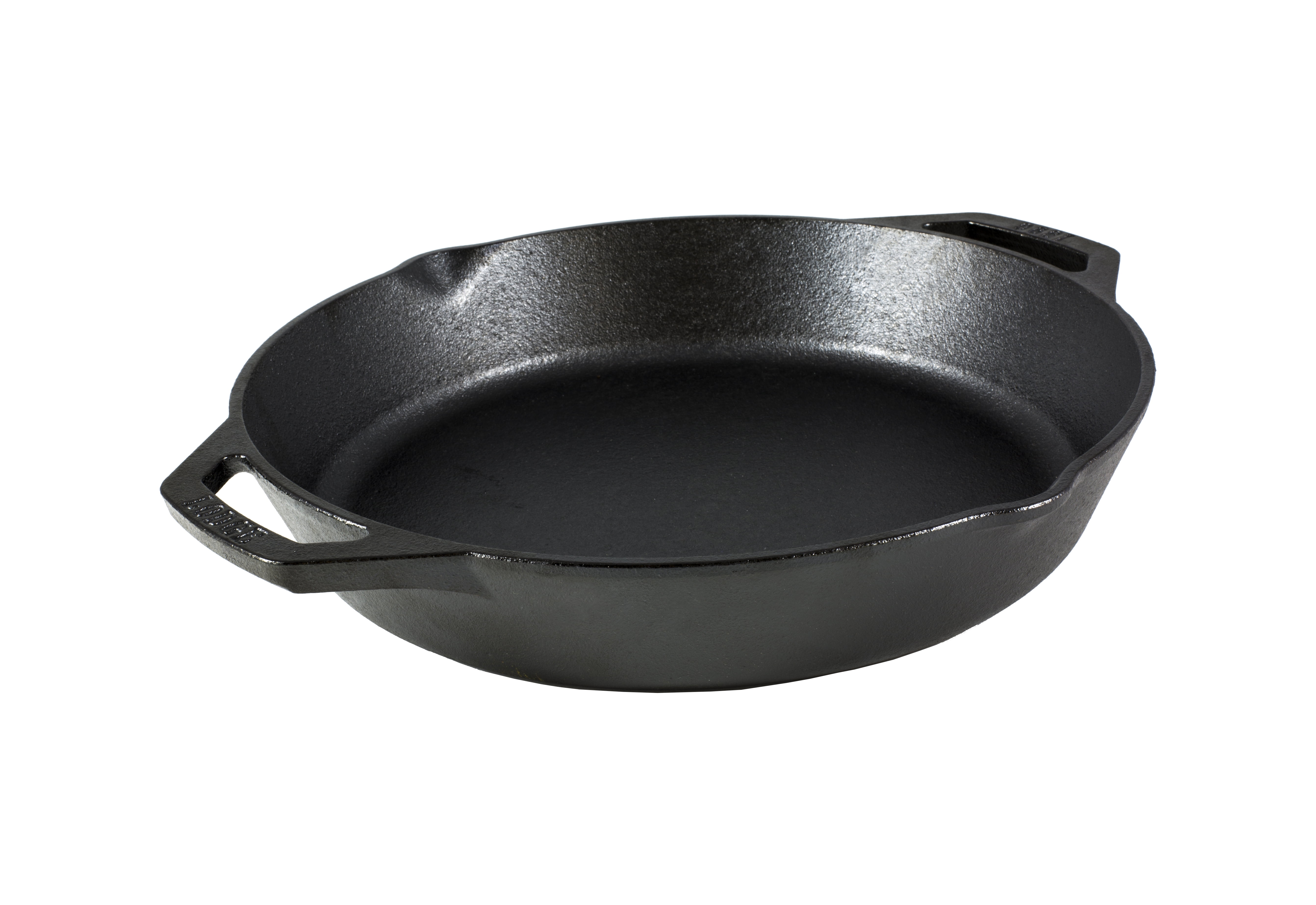 Lodge Cast Iron L10SKL 12 Inch Dual Handle Skillet - Thumbnail 2