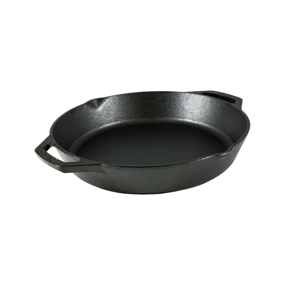Lodge Cast Iron Seasoned 12" Dual Handle Pan
