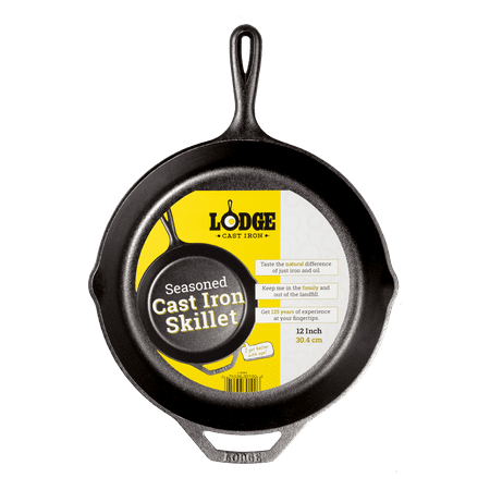Lodge Cast Iron Seasoned 12" Skillet