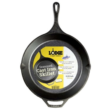 Lodge Cast Iron Seasoned 13.25" Skillet