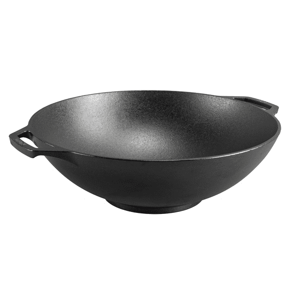 Lodge Cast Iron Seasoned 14" Wok
