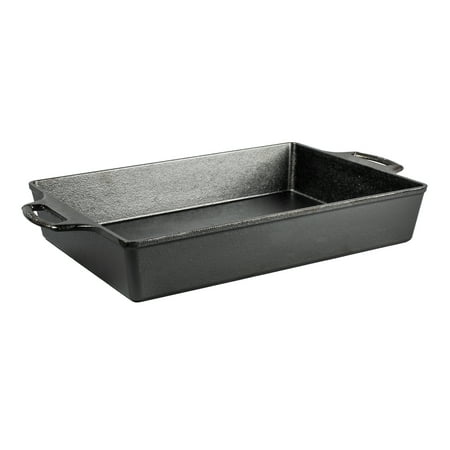 Lodge Cast Iron Seasoned Casserole Pan 9 X 13