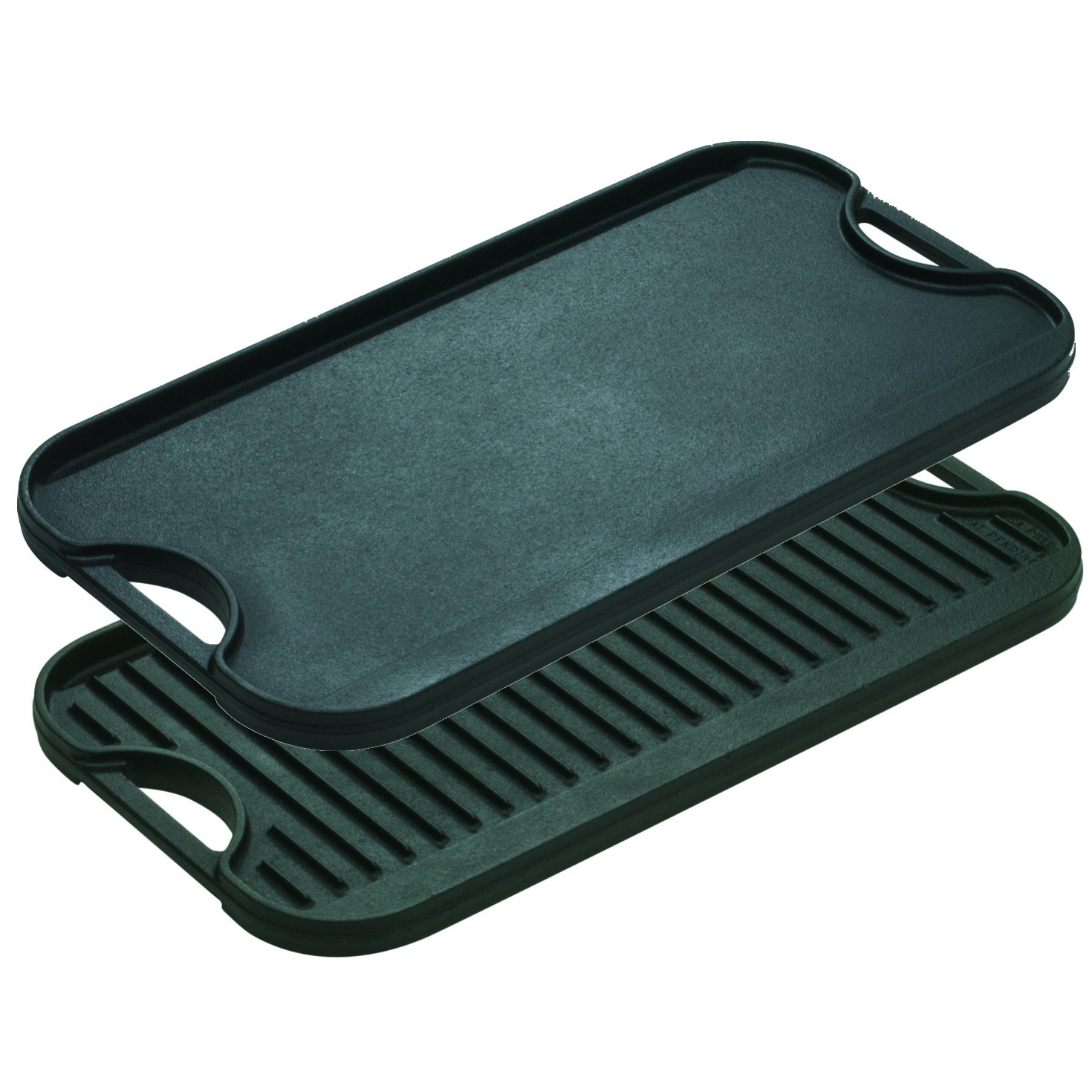 Lodge Cast Iron Seasoned Pro Grid Reversible Grill/Griddle - image 1 of 6
