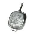 thumbnail image 1 of Lodge Cast Iron Wildlife Series 10.5" Grill Pan Fish Scene, L8SGPWLFI, Black, 1 of 9