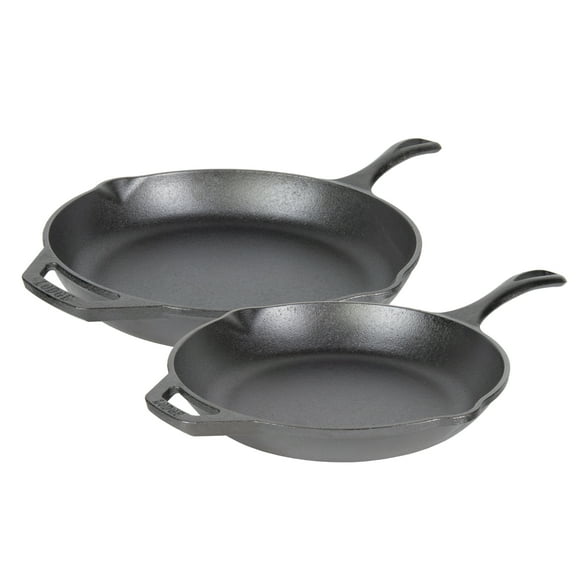 Lodge Chef Collection 2pc Set (10" & 12" Skillet)