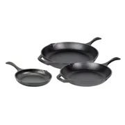 Lodge Chef Collection 3pc Set 8 , 10, 12 Skillet