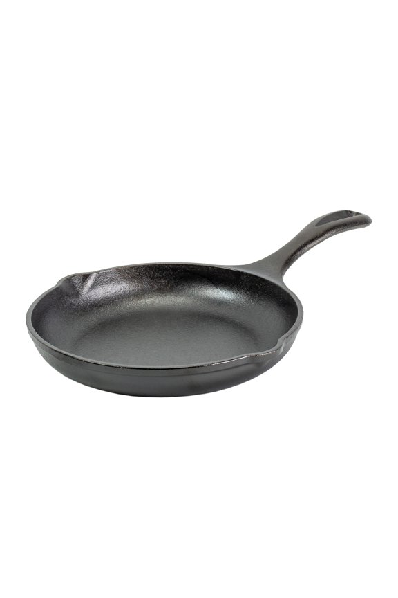 8" Cast Iron Skillet - Chef Collection - Perfect Sear - Ergonomic Handles - Superior Heat Retention - Cast Iron Cookware & Skillet