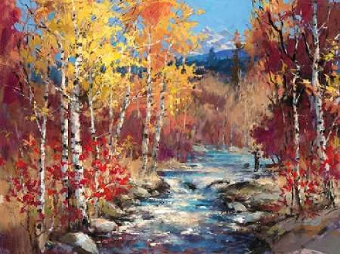 Lodge Creek Canvas Art - Brent Heighton (18 x 24)