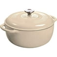 thumbnail image 1 of Lodge Enameled Cast Iron Dutch Oven, 3 Qt, Sandalwood, 1 of 11