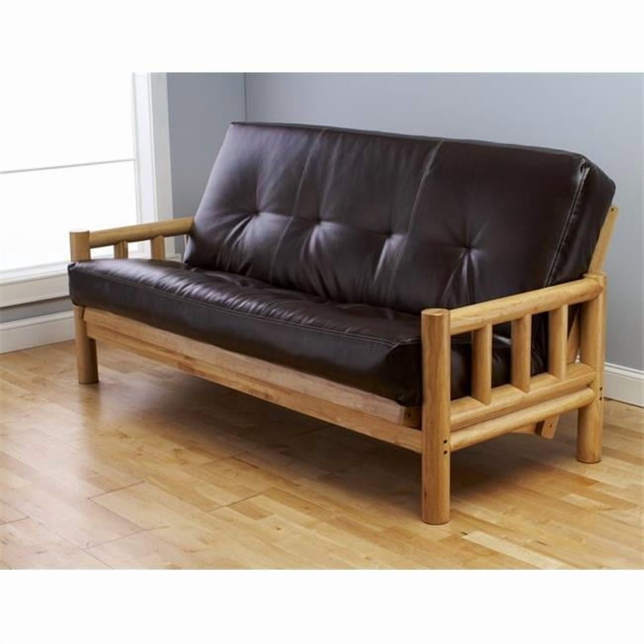 Oregon Rail Java Lodge Frame Oregon Trail Java Full Mattress, Dark Brown - Dark Brown ...