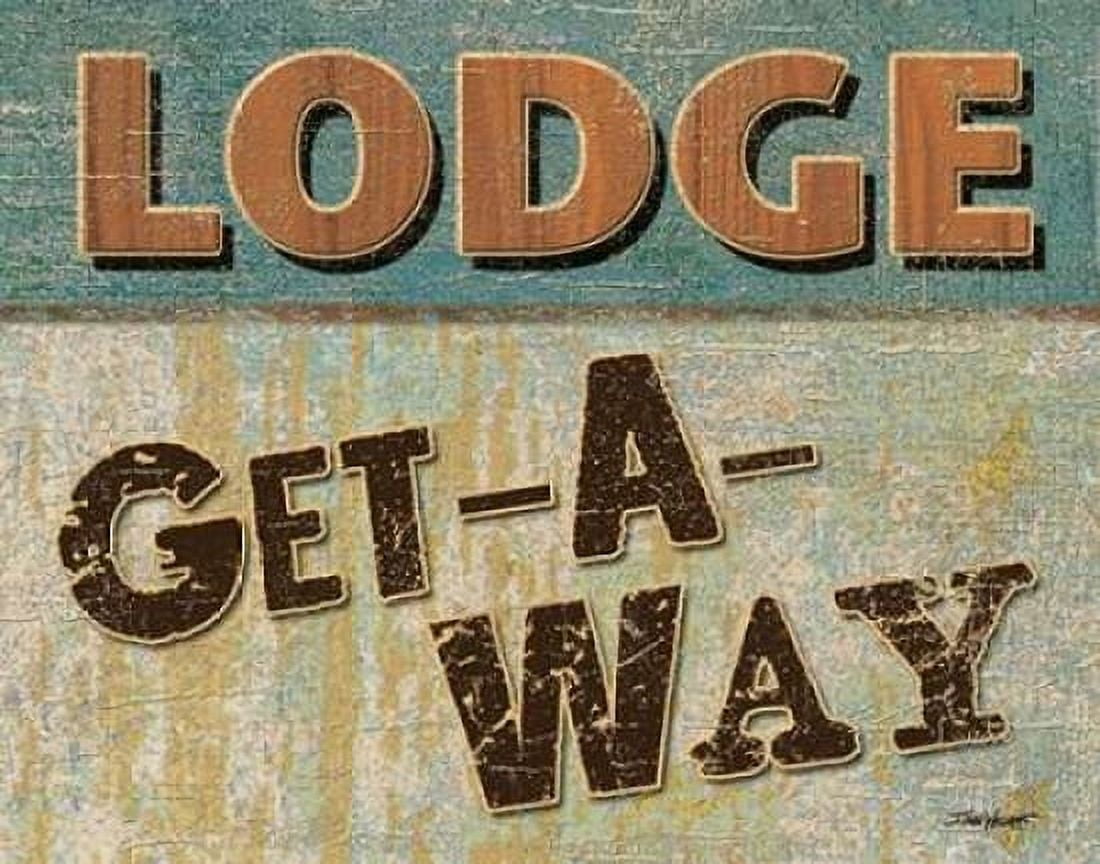 Lodge Get Away Canvas Art - Todd Williams (22 x 28)