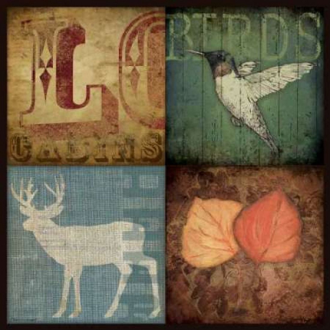 Lodge III Canvas Art - Stephanie Marrott (24 x 24)