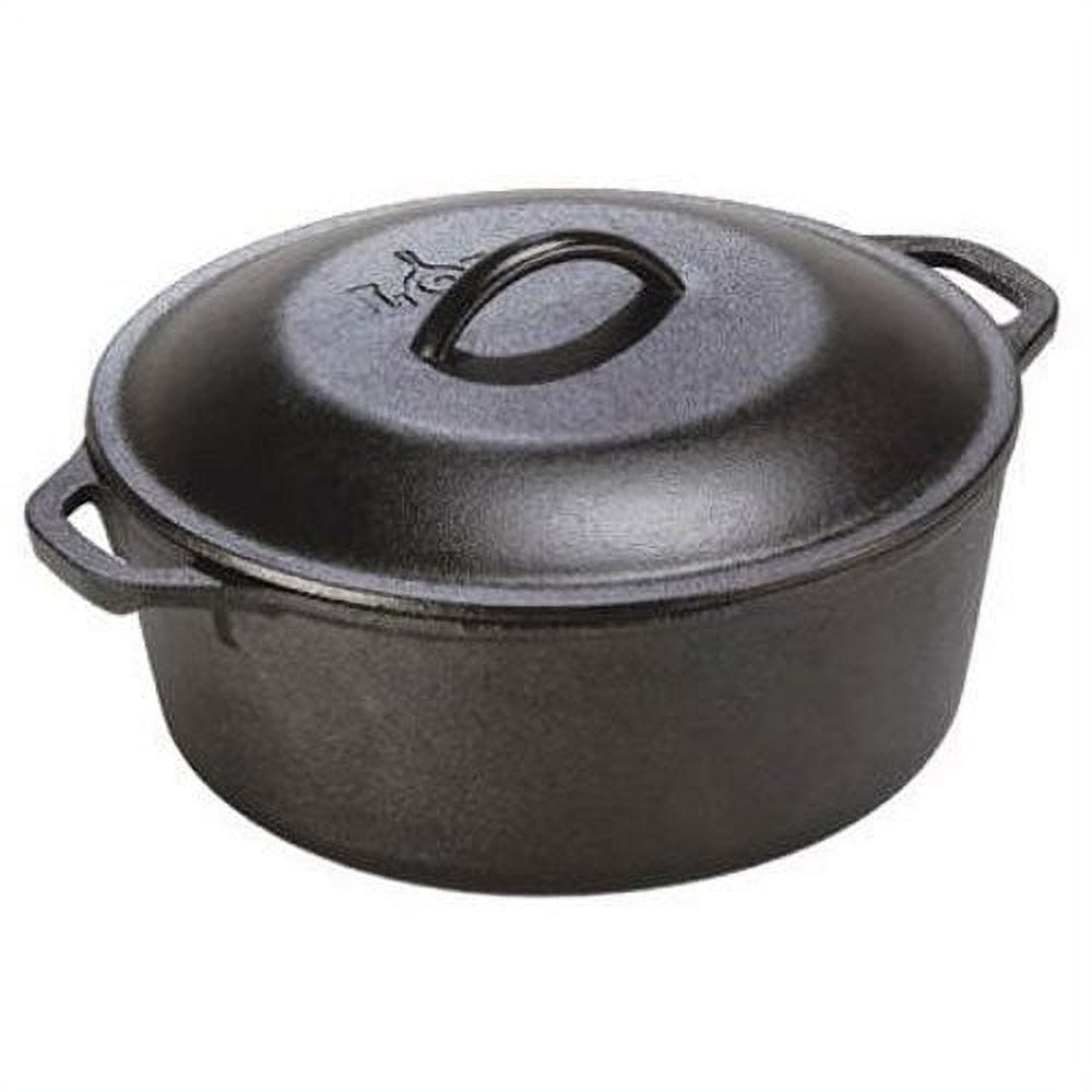 Lodge 3 Quart Enameled Cast Iron Dutch Oven with Lid – Dual Handles – Oven  Safe up to 500° F or on Stovetop - Use to Marinate, Cook, Bake, Refrigerate  and Serve – Island Spice Red: Home & Kitchen 