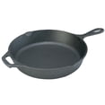 thumbnail image 1 of Lodge L8SK3 10" Round Cast Iron Seasoned Chef Skillet with Black Hot Handle Holder — Standard Mounting Hardware, Drop-In Replacement, 1 of 1