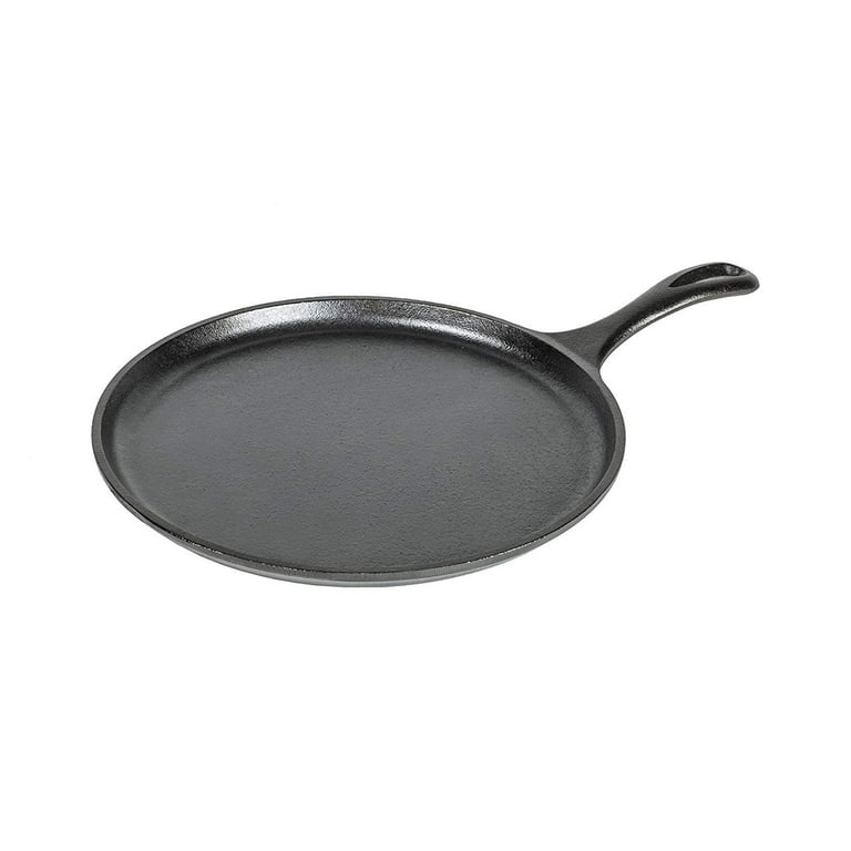 Lodge 9 Inch Cast Iron Pre-Seasoned Skillet – Signature Teardrop Handle -  Use in the Oven, on the Stove, on the Grill, or Over a Campfire, Black