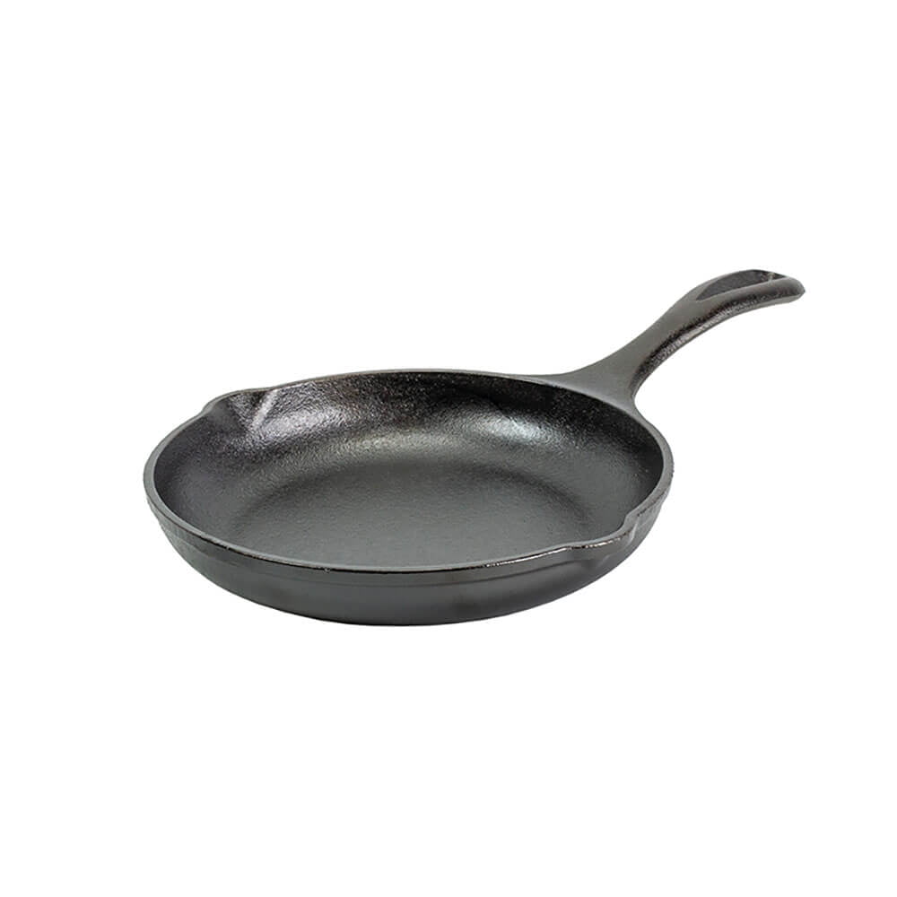 Lodge 8 Inch Cast Iron Skillet. Small Pre-Seasoned Skillet for Stovetop,  Oven, or Camp Cooking