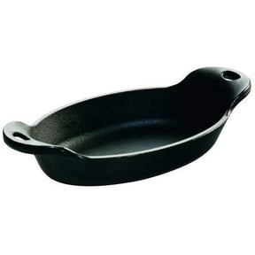 Lodge LMSOV Oval Mini Server, Black, 9-Ounce