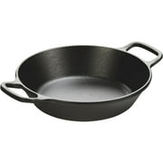Lodge Logic 8 Inch Round Dual Handle Seasoned Cast Iron Pan, L5RPL3