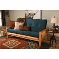 thumbnail image 1 of Lodge Natural Futon Frame with Suede Navy Mattress - Full Size, 1 of 1