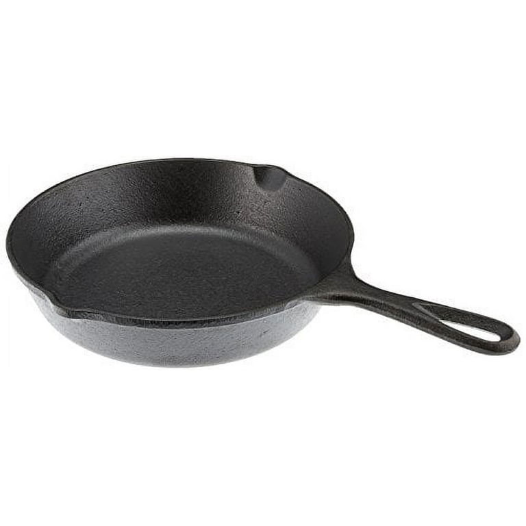 15 Round Pre-Seasoned Cast Iron Skillet with Helper Handle by MyXOHome