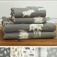 thumbnail image 1 of Lodge Printed Microfiber Sheet Set By Home Fashion Designs, 1 of 5
