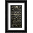 thumbnail image 1 of Lodge Rules - Tell Ghost Stories 2x Matted 16x24 Black Ornate Framed Art Print by Color Bakery, 1 of 2