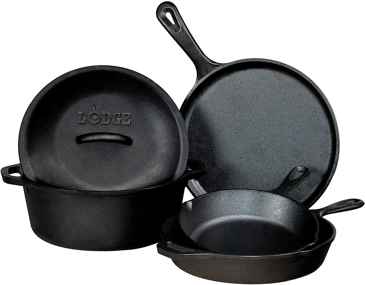 Lodge 10.25 in. Cast Iron Baker's Skillet BW10BSK - The Home Depot