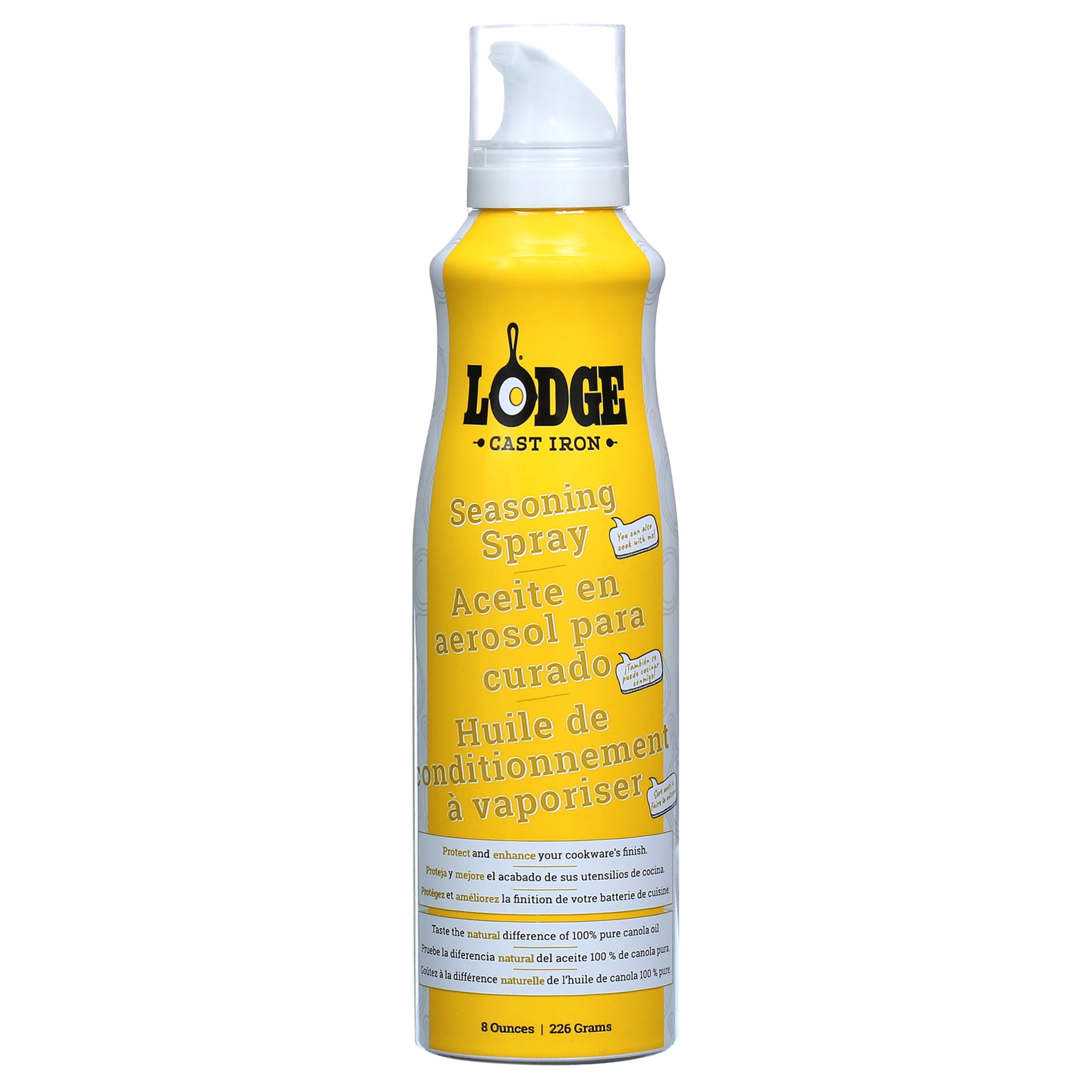 LODGE CAST IRON 8 oz. Lodge Seasoning Spray A-SPRAY - The Home Depot