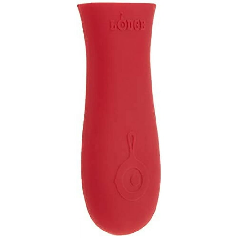 Lodge Silicone Hot Cast Iron Skillet Handle Holder, 5-5/8 L x 2, Red – I  Click Global